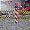 SQ8 SQUARE TELESCOPIC BOLLARD